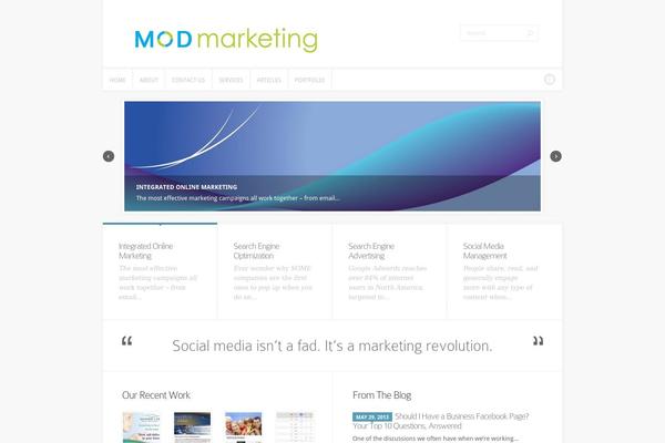 Trim theme site design template sample