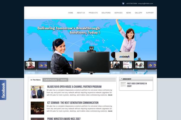 Site using Site Layout Customizer plugin