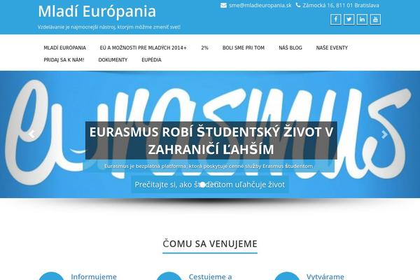 Enigma theme site design template sample