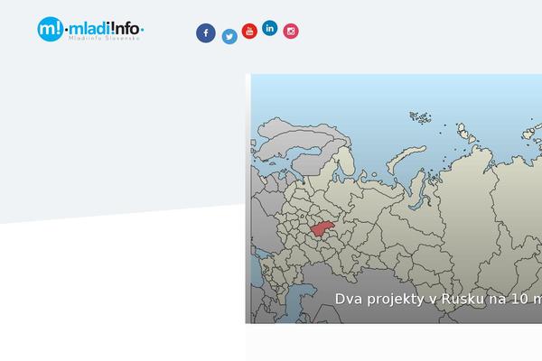 Site using Material-wp plugin