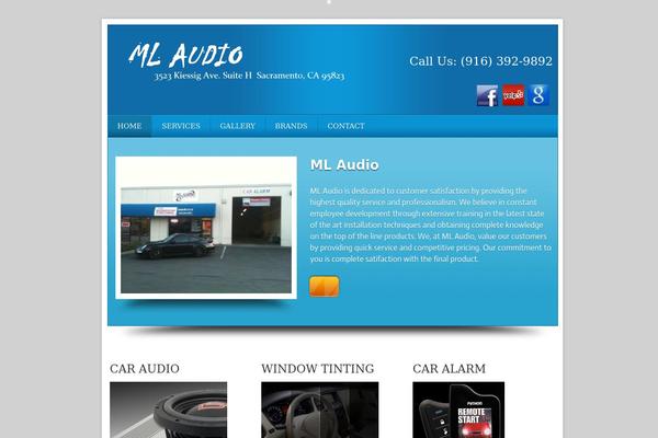 Local Business theme site design template sample