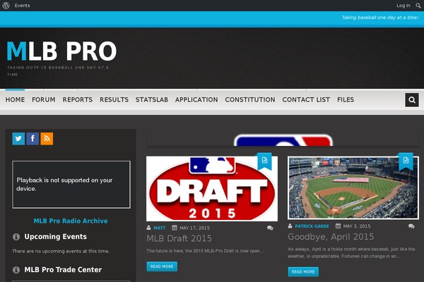 Merlin theme site design template sample