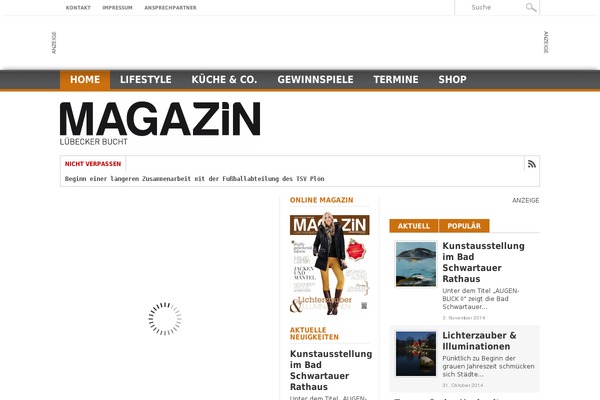 Max Mag theme site design template sample