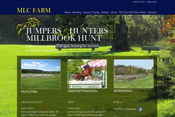 Mlc theme site design template sample