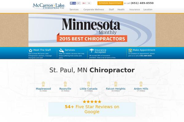 mlchiro.com site used Chiro