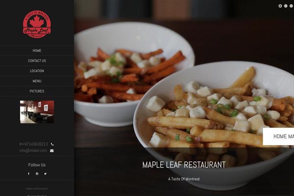 Aggregate theme site design template sample