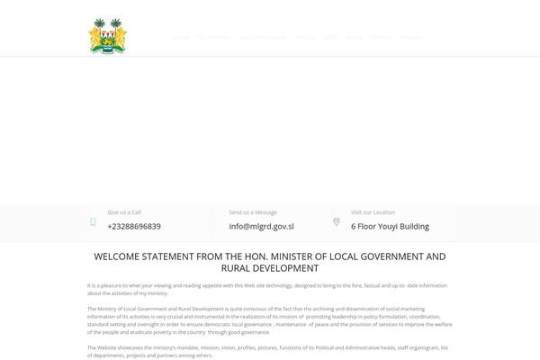 Medical-clinic theme site design template sample