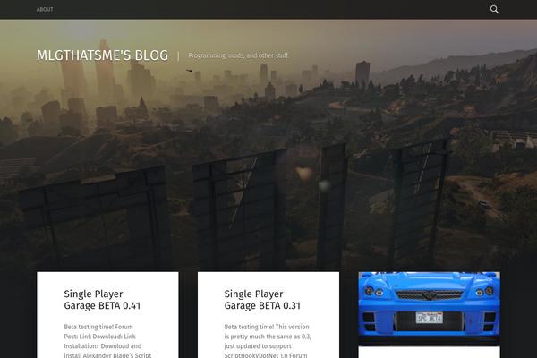 Modern theme site design template sample