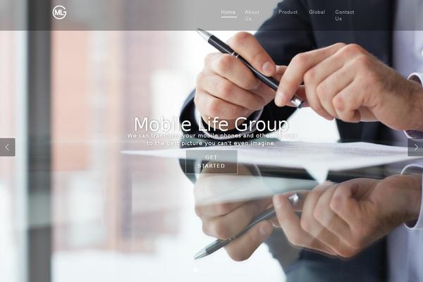 Site using Js_composer_salient plugin