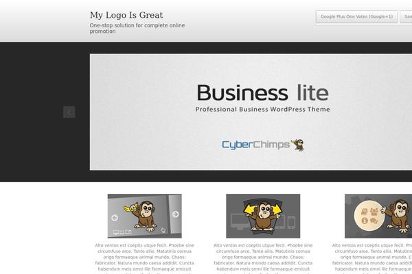 Business lite theme site design template sample