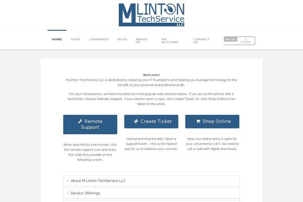 MAGNET theme site design template sample