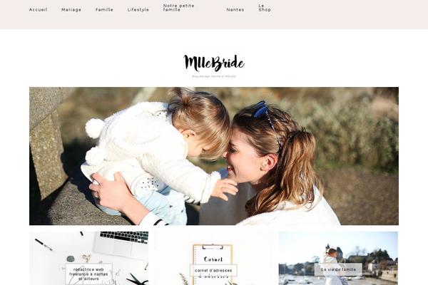 mllebride.com site used Jemma