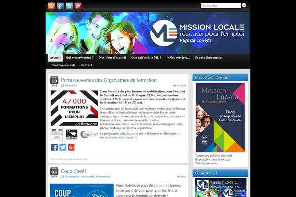 Graphene theme site design template sample