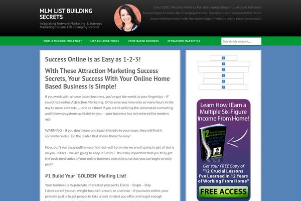 Copyblogger Master theme site design template sample