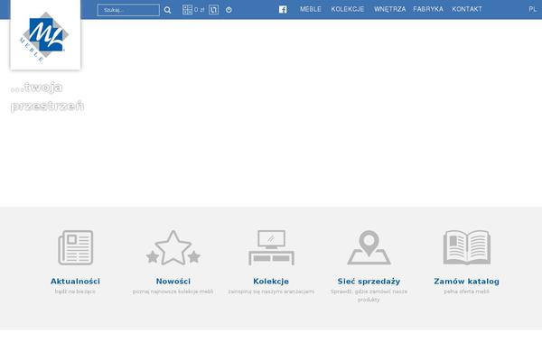 mlmeble.pl site used Storefront