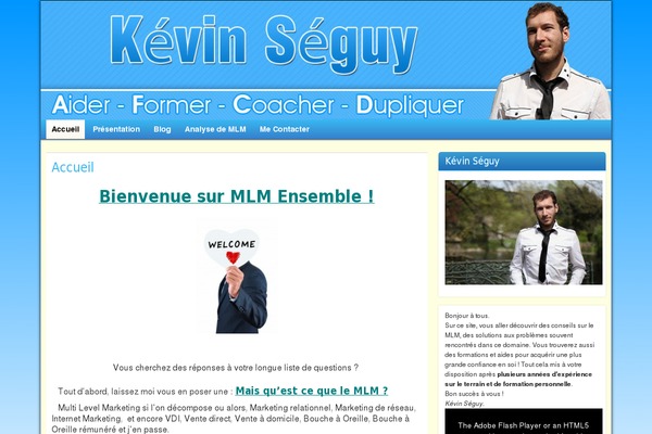 Edge theme site design template sample