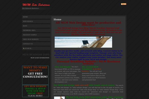 mlmsitesolutions.com site used Portfoliopress