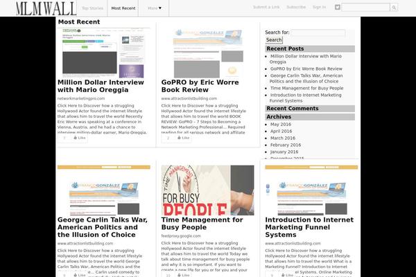 Site using Easyoptinbuilder plugin