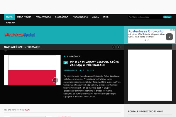 Forceful Lite theme site design template sample