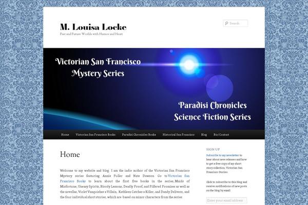 mlouisalocke.com site used Parallax Frame