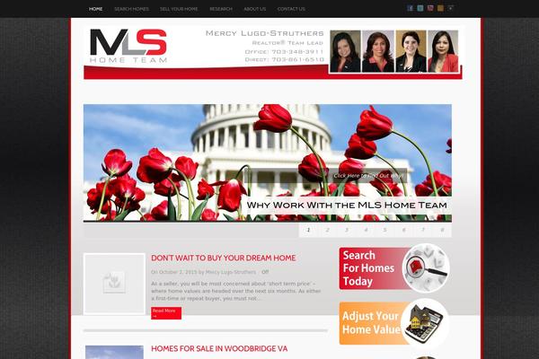 Triton theme site design template sample