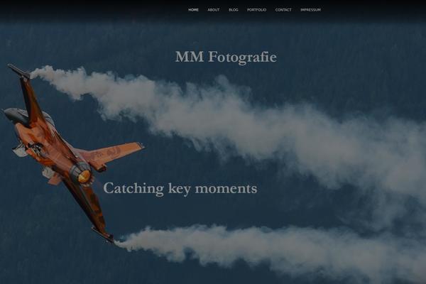Atlas theme site design template sample
