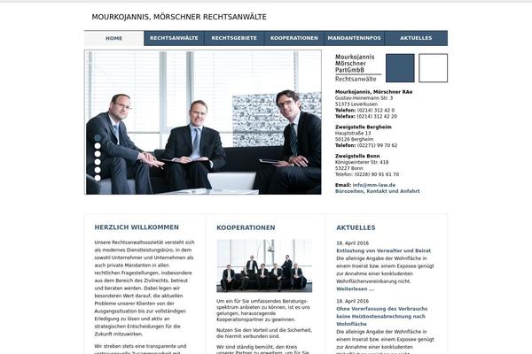 Site using Combine CSS plugin