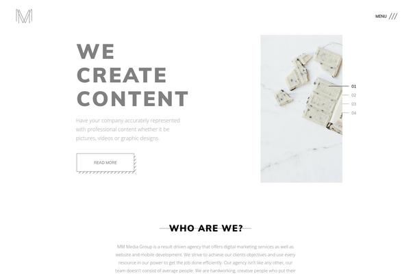 mm-mediagroup.com site used Vakker