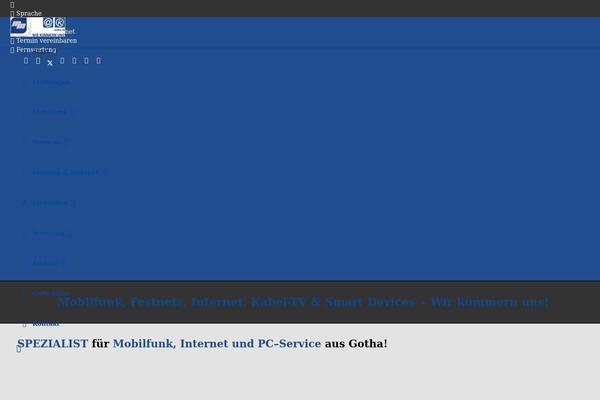 Impreza theme site design template sample