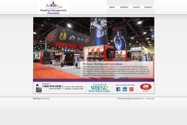 Mma theme site design template sample