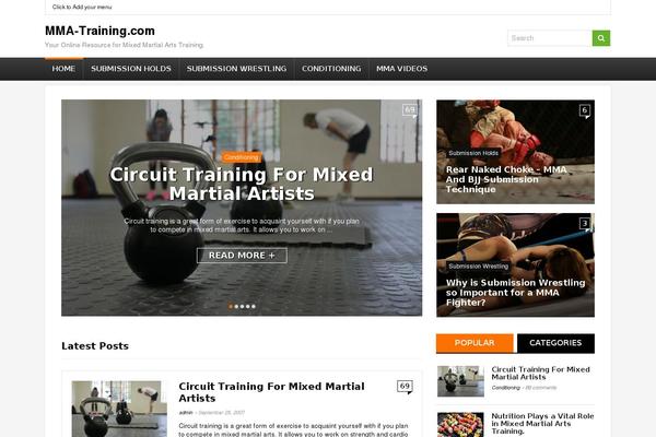 Site using Table Maker plugin