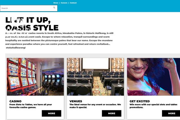SiteOrigin North theme site design template sample