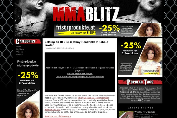 mmablitz.com site used Bm2010-generic