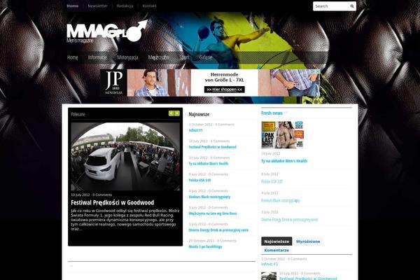 Unspoken theme site design template sample
