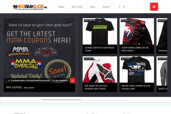mmagearguide.net site used Gazettewp