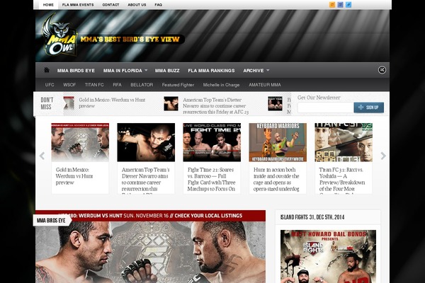 Made theme site design template sample