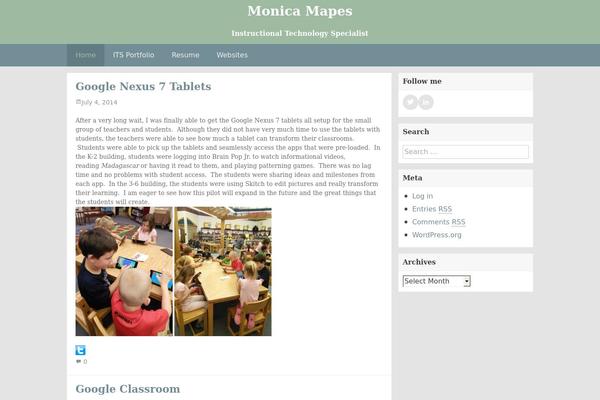 FlatBox theme site design template sample