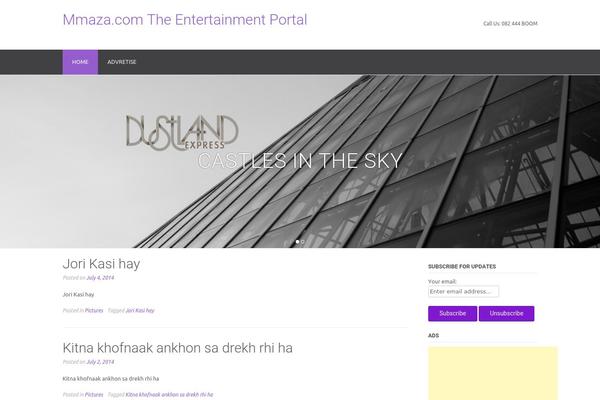 Dustland Express theme site design template sample