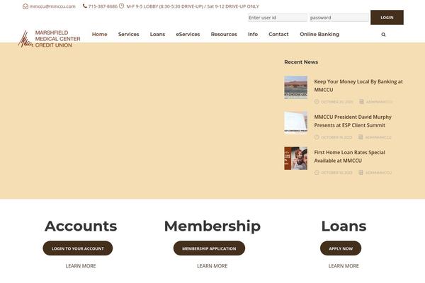 Financity theme site design template sample