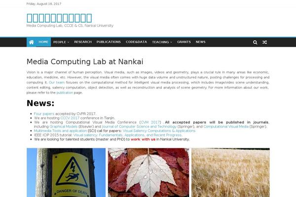 Site using Easy Content Slider plugin