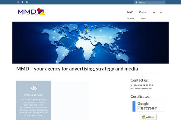 Divi theme site design template sample