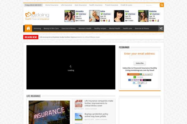 Mm theme site design template sample