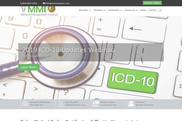 Divi Child theme site design template sample
