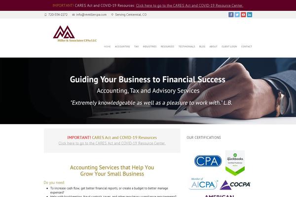 Interface Pro theme site design template sample
