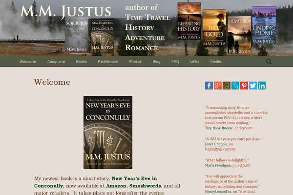Twenty Thirteen theme site design template sample