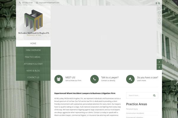 Site using Shiftnav-pro plugin