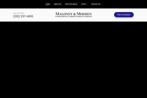 Hickshynson theme site design template sample