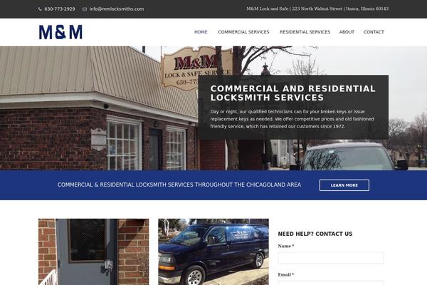Mm theme site design template sample