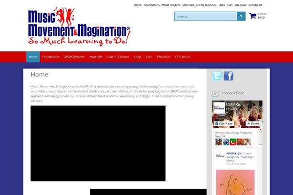 Store theme site design template sample