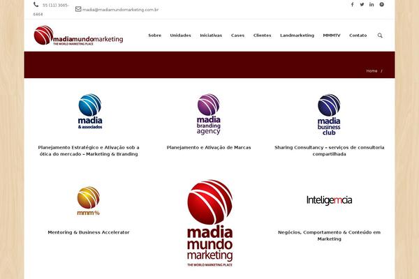 Melinda theme site design template sample